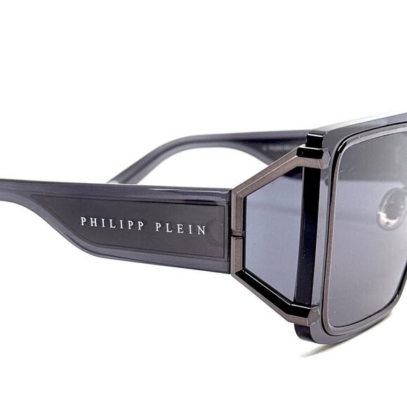 NEW!!! PHILIPP PLEIN Sunglasses PLEIN REVOLUTION SPP096 Col.0I86, Authentic - Picture 6 of 11